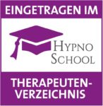 Siegel der Hypno-School: eingetragen im Therapeutenverzeichnis